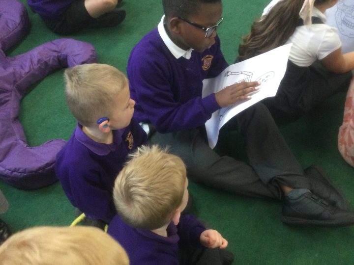 Poetry reading with EYFS